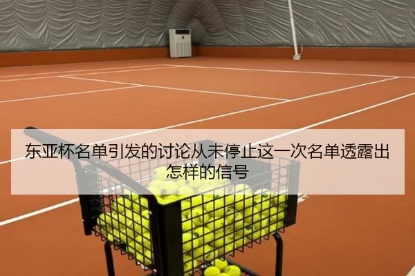 东亚杯名单引发的讨论从未停止这一次名单透露出怎样的信号